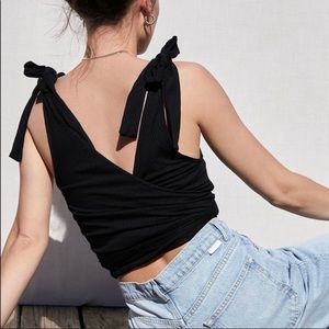 Free People Liz Wrap Top